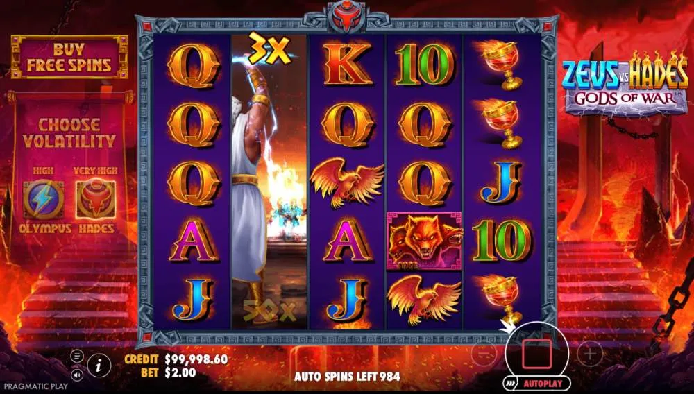 Zeus vs Hades sur t&eacute;l&eacute;phones et tablettes